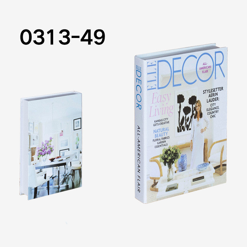 Simulation Book English Series Fake Book Simple Modern Prop Book