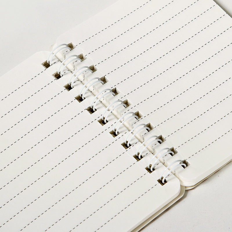 Portable Coil Notebook With Loose-leaf Pages