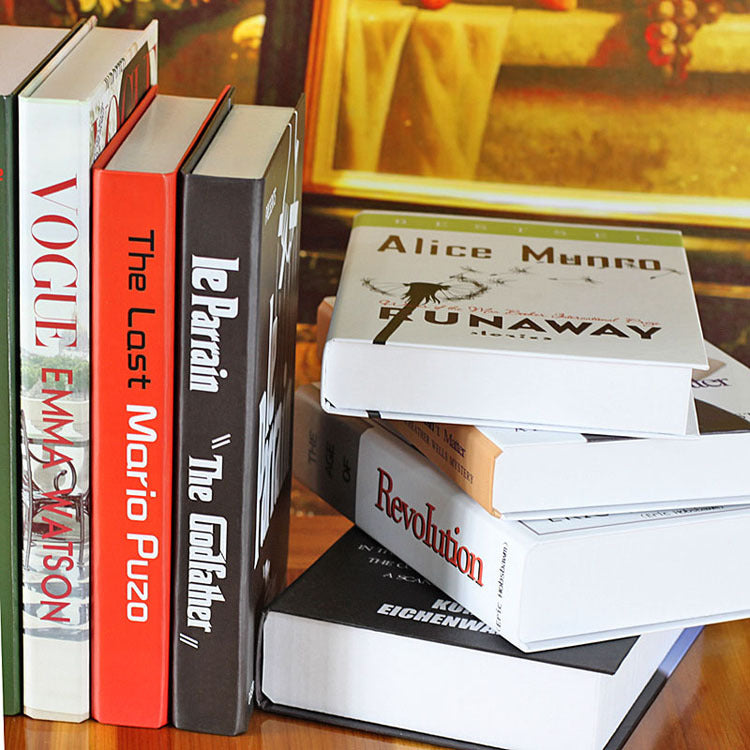 Simulation Book English Series Fake Book Simple Modern Prop Book