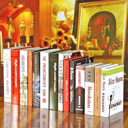 Simulation Book English Series Fake Book Simple Modern Prop Book