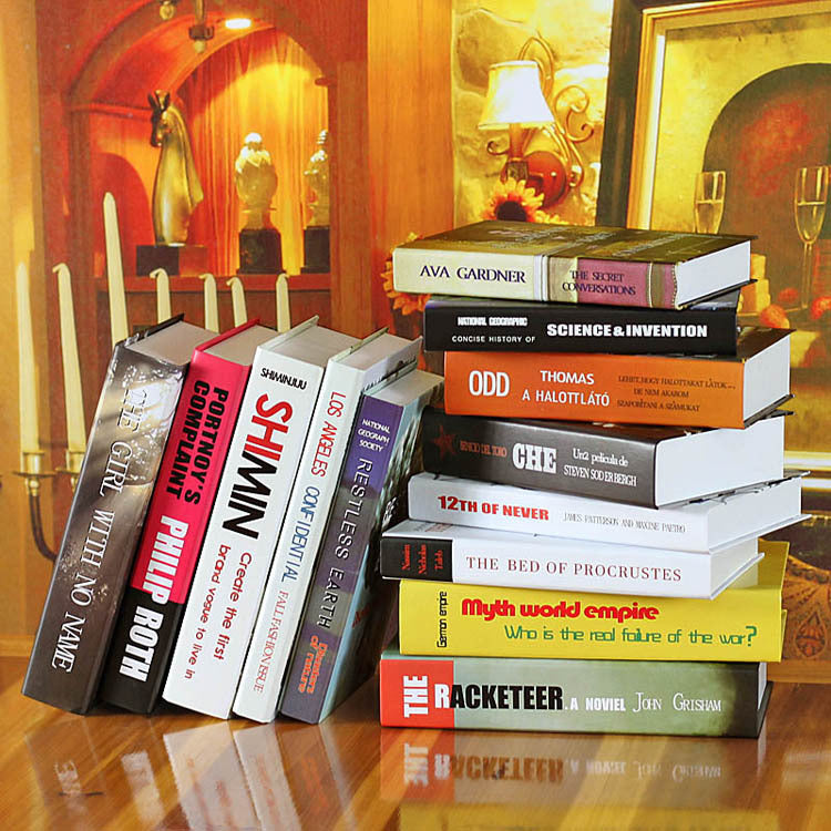 Simulation Book English Series Fake Book Simple Modern Prop Book