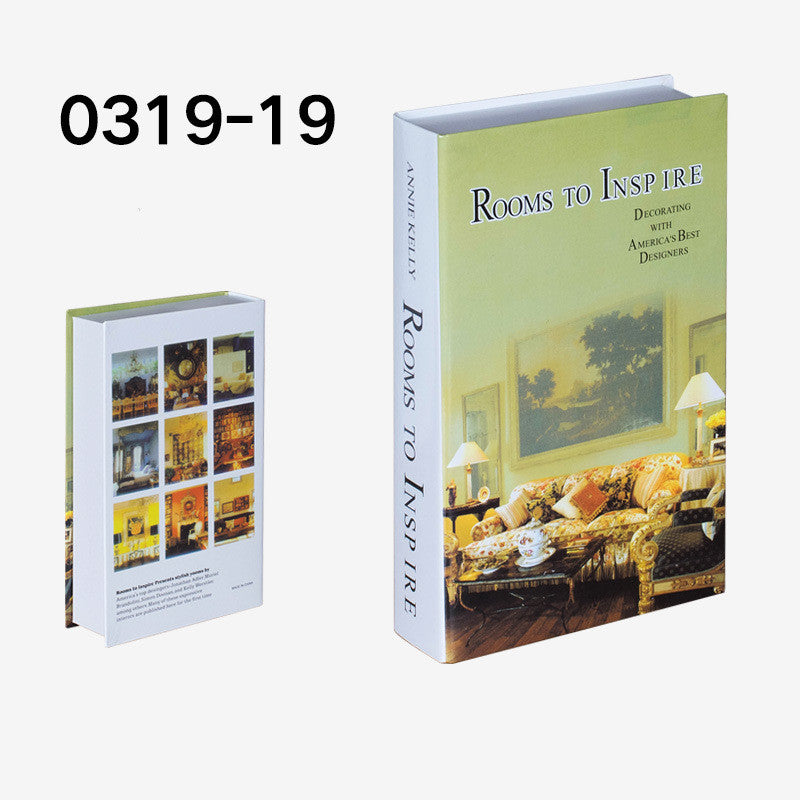 Simulation Book English Series Fake Book Simple Modern Prop Book