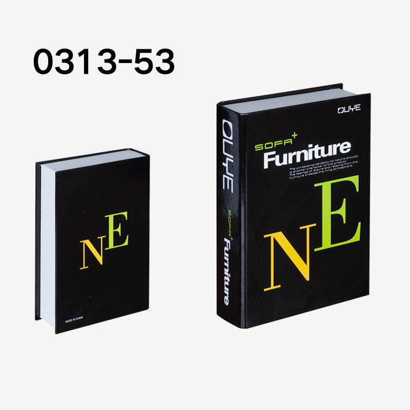 Simulation Book English Series Fake Book Simple Modern Prop Book