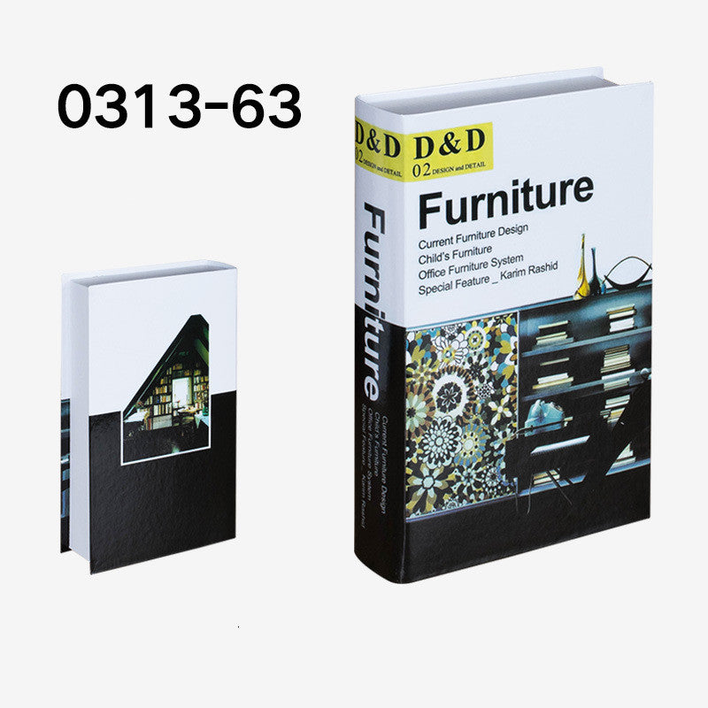 Simulation Book English Series Fake Book Simple Modern Prop Book