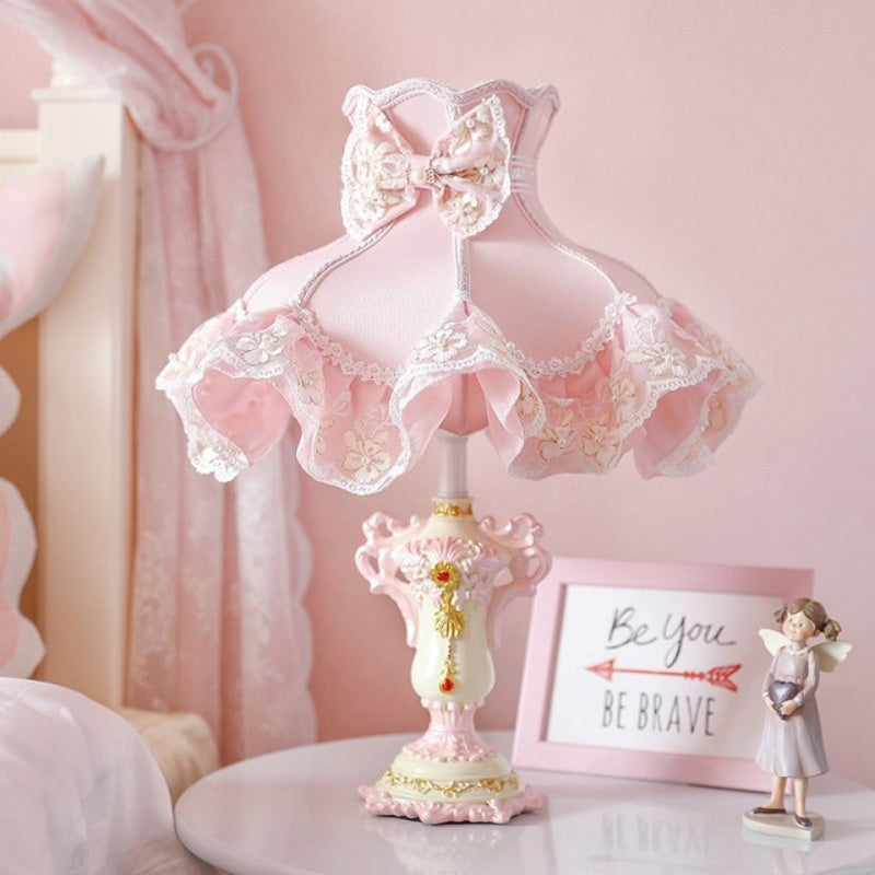 European Cozy And Cute Children's Bedroom Bedside Lamp