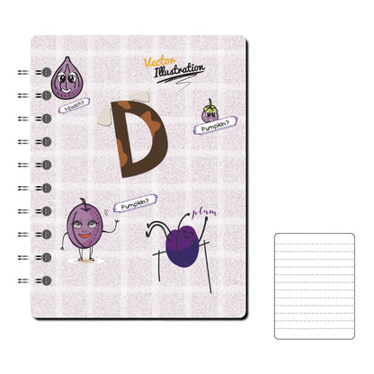 Portable Coil Notebook With Loose-leaf Pages