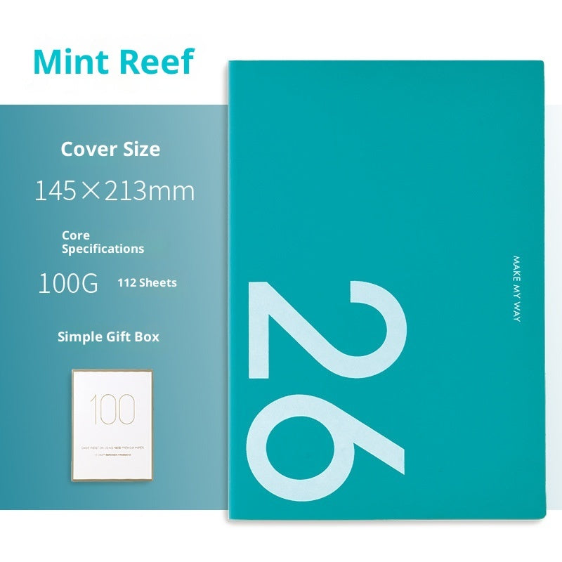 Schedule Book Simple Two Pages A Week Plan Notebook Notes