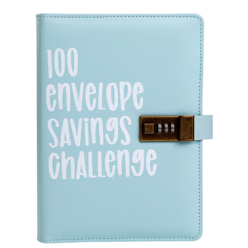 Couple's 100-day Challenge Envelope Budget Loose-leaf Notebook