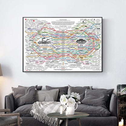 Healing Series The Healing Web Home Bedroom Canvas Painting Living Room Decorative Painting