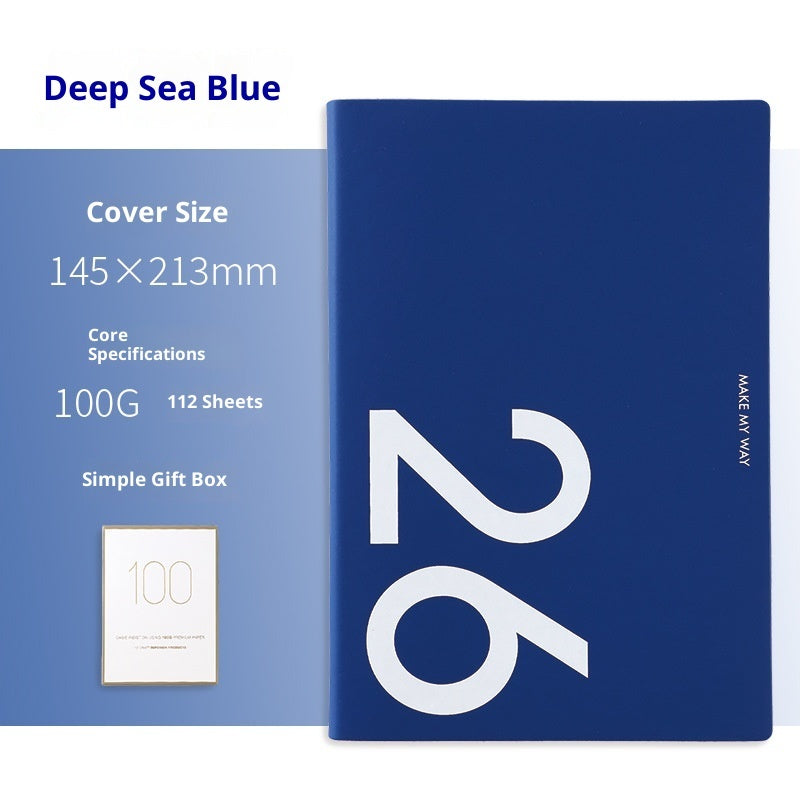 Schedule Book Simple Two Pages A Week Plan Notebook Notes