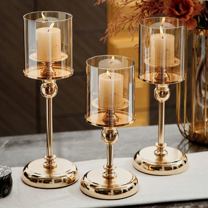 Nordic Light Luxury Candle Holder Retro Romantic Atmosphere