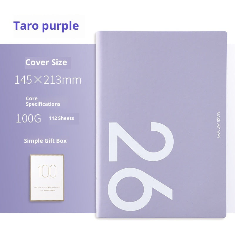 Schedule Book Simple Two Pages A Week Plan Notebook Notes