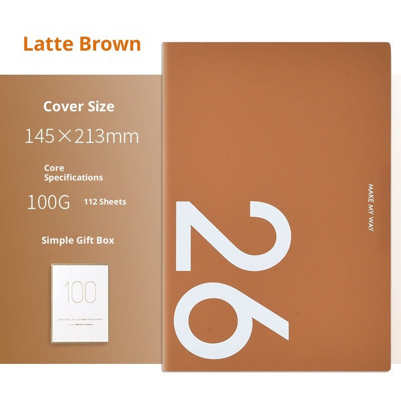 Schedule Book Simple Two Pages A Week Plan Notebook Notes