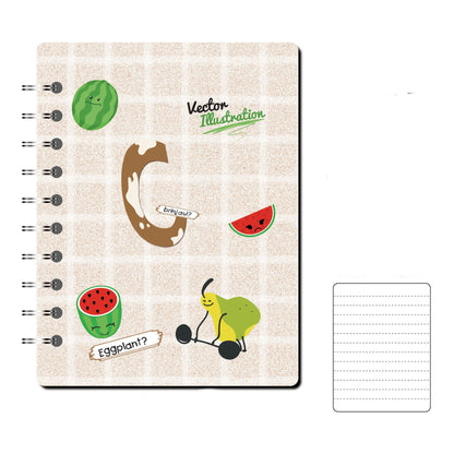 Portable Coil Notebook With Loose-leaf Pages